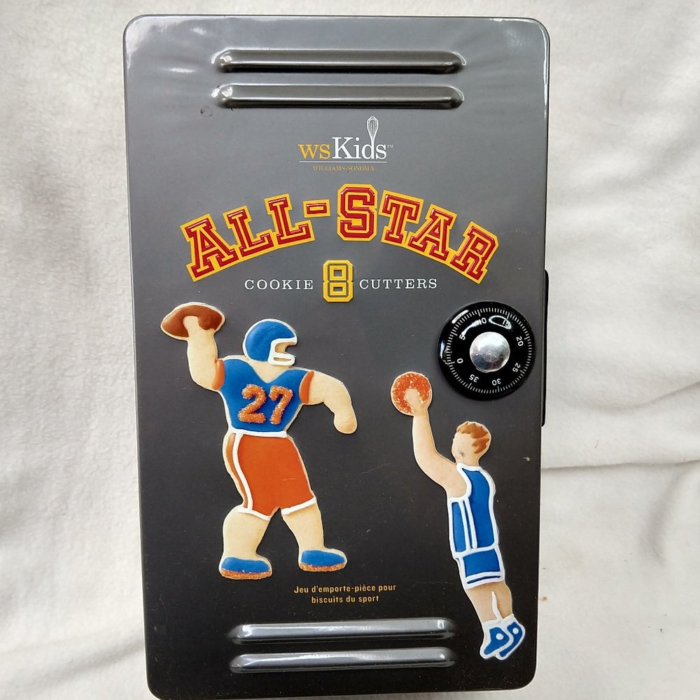 Williams Sonoma Sports Cookie Cutters